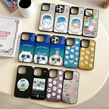 吉伊卡哇Chiikawai鏡面Phone16ProMax手機殼15pro套13/14plus抗摔12潮流
