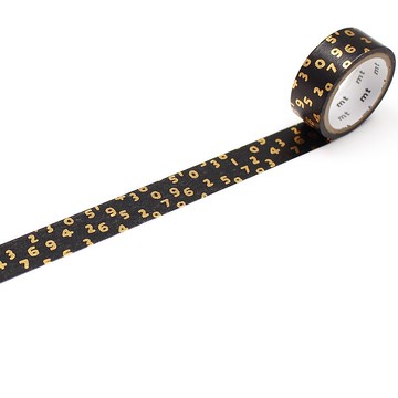 mt x sou・sou 和紙膠帶 / 箔押 - 十數 (MTSOU27)