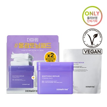 DERMAFIRM Soothing Repair Toning Pad R4 70P Set (+Refill 70P)