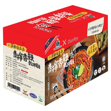 DaMa 大瑪南洋蔬食 辣拌麵 109g  6包