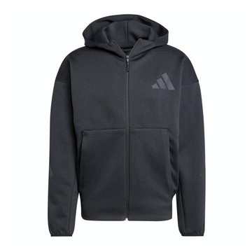 Adidas M Z.N.E. FZ JE7538 男 連帽 外套 運動 訓練 休閒 舒適 愛迪達 黑