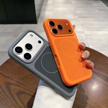 膚感液態硅膠強磁手機殼 防摔保護殼 適用於 iPhone 17 17Pro 17Promax max 手機殼
