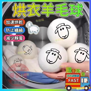 隔日到貨💥羊毛球 烘衣羊毛球 烘衣球 減少靜電 乾衣球 烘衣神器 烘乾球 加速烘乾 防靜電 毛氈球 乾燥球 羊毛乾衣球