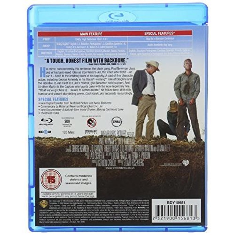 暴力脱獄 [ブルーレイ] 北米版 Cool Hand Luke [Blu-ray] | LINE