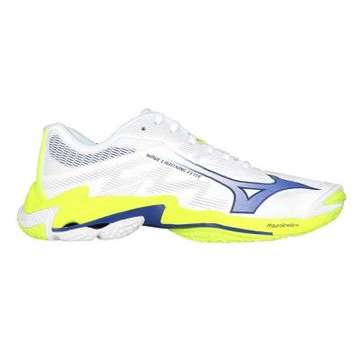 MIZUNO WAVE LIGHTNING ELITE 男排球鞋-運動 V1GA260039 白藍螢光黃