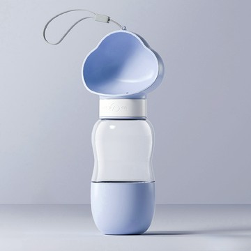 寵物雲朵隨行杯 飲水儲糧款  1個  紫色