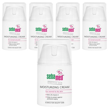sebamed 施巴 保濕修護霜 含2%維他命E 適用於一般/敏感肌膚  50ml  5瓶