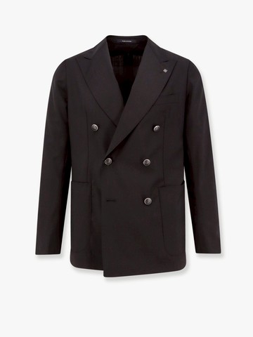 Extrafine virgin wool double-breasted blazer - TAGLIATORE - gender_Man