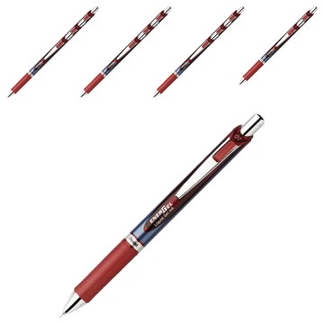 Pentel 飛龍文具 ENERGEL 按壓極速鋼珠筆 BL77-BO 0.7mm  紅色  1盒