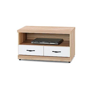 AS DESIGN雅司家具-艾妮兒原木雙色3尺電視櫃-83x40x48cm