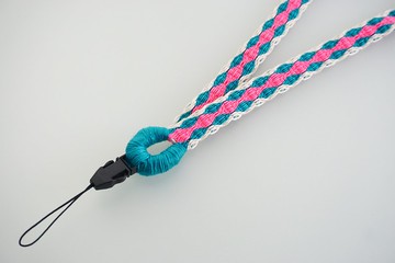 手機掛繩 識別證 手工梭織織帶