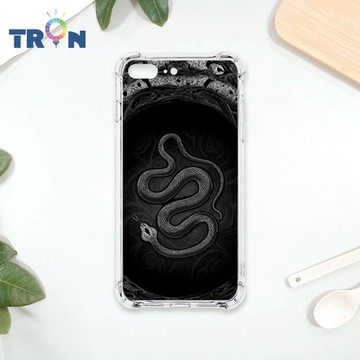 TRON IPhone 7/8 PLUS 黑白蛇圖騰 四角防摔 軟殼 手機殼