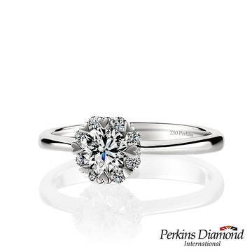 GIA PERKINS 伯金仕 Princess系列 鑽石戒指