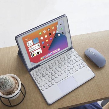 適用Pro11藍牙鍵盤iPad10筆槽10.2皮套Air11磁吸保護套iPad11軟殼