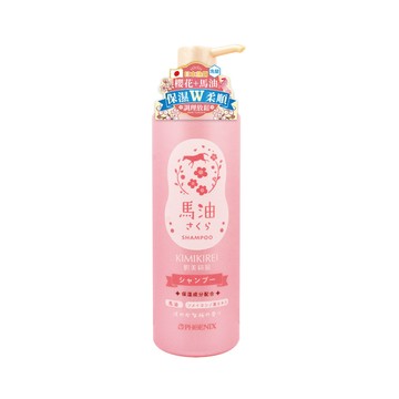 【日藥本舖】肌美綺麗馬油櫻花保濕洗髮精500ml