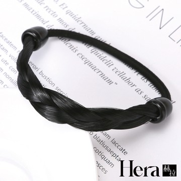 【Hera赫拉】甜美麻花辮子裝飾髮圈/直髮裝飾髮圈 2入組-3色