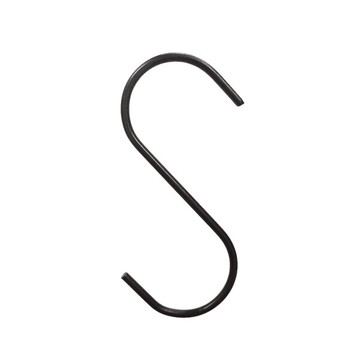 加大版S掛勾 S型鐵鉤倒掛鉤 黑色S型掛鉤 多功能收納掛勾曬衣勾環衣架掛勾 贈品禮品