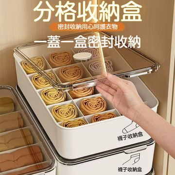台灣出貨 深櫃收納盒 衣物收納盒 襪子收納盒 內衣收納 分格收納盒 分隔收納盒 抽屜收納盒 整理盒 櫃內收納盒 置物盒