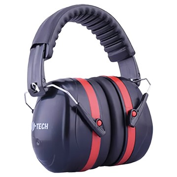 U-TECH 優鐵客 EM-5002B 紅色 降噪隔音耳罩 SNR: 32dB  1個