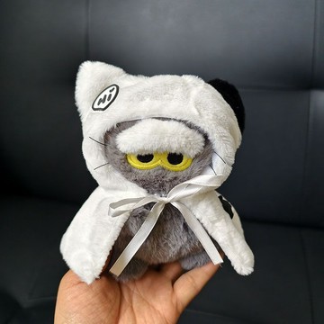 僅娃衣/掛件ZOA毛絨玩偶衣服志龍同款娃娃斗篷大衣粉糯披肩頭套