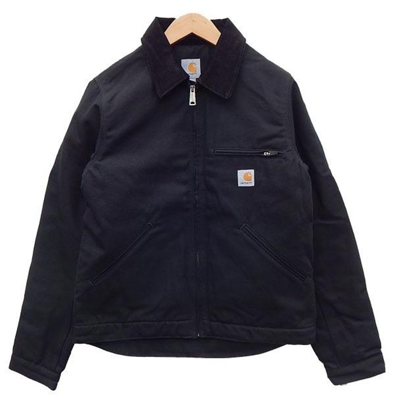 ブラック、Sのみ】 CARHARTT カーハート デトロイトジャケット 100%綿