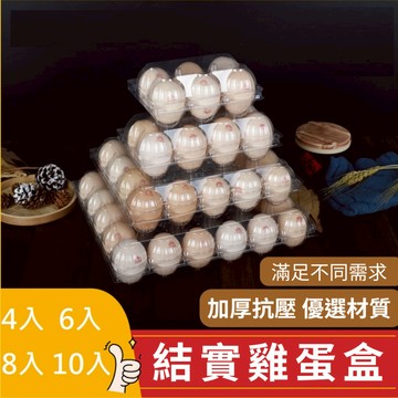 【台灣現貨】透明塑膠雞蛋盒 一次性塑膠盒 雞蛋透明包裝盒 土雞蛋 鴨蛋 包裝盒 蛋盒