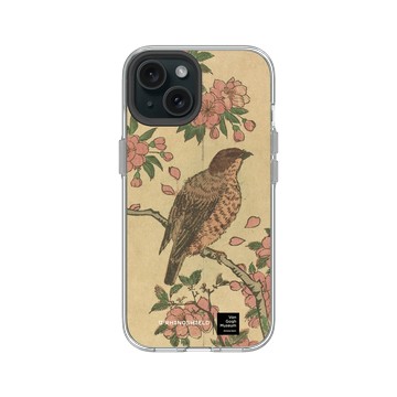 iPhone 15 Clear 透明 - Van Gogh Museum - 櫻花樹上的伯勞鳥