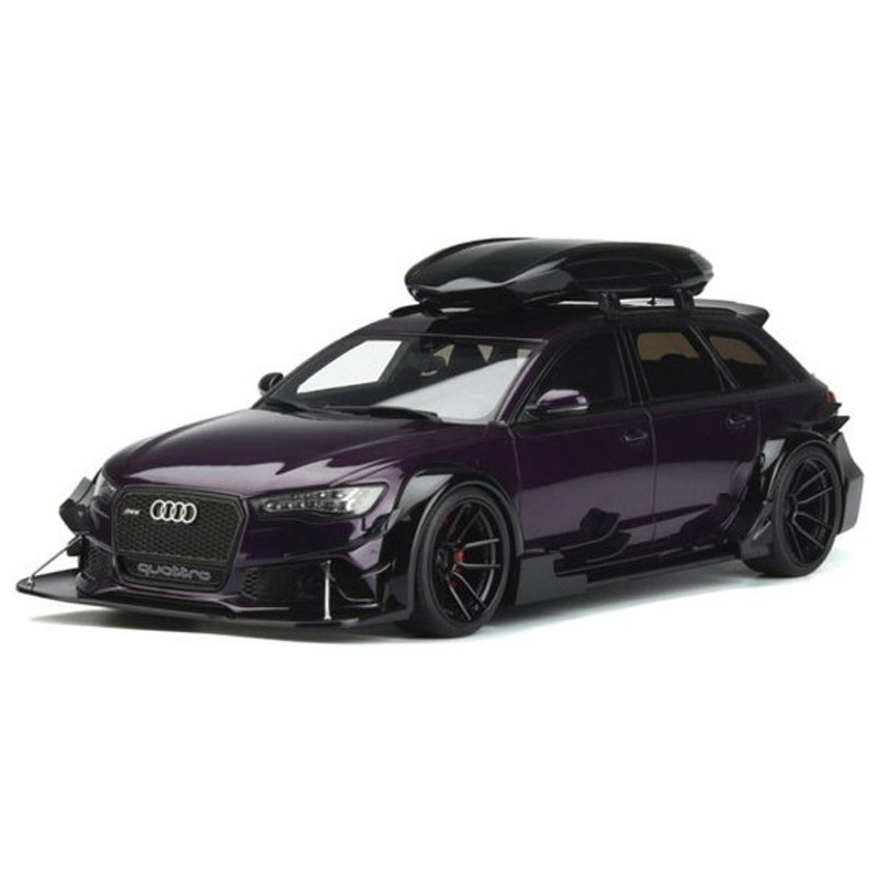 GT SPIRIT 1/18 アウディ RS6 アバント (C7) ボディキット (パープル 