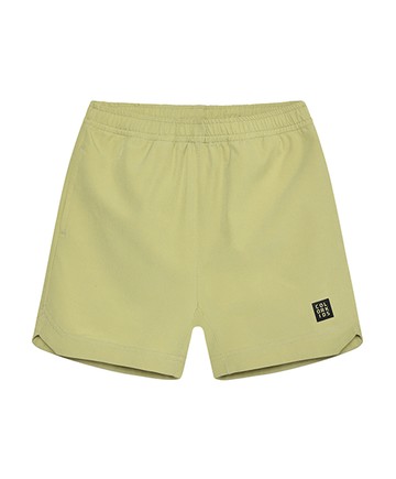 素面綠色快乾短褲122cm