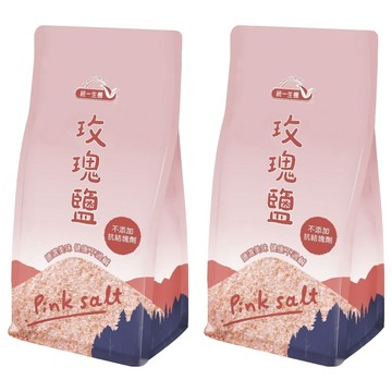 統一生機 玫瑰鹽  450g  2包
