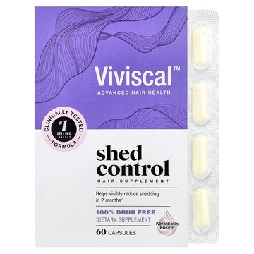 Viviscal, 頭髮脫落控制，頭髮補劑，60 粒膠囊