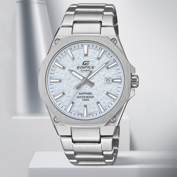 CASIO 卡西歐 EDIFICE 輕薄系列八角石英錶(EFR-S108DE-2AV)