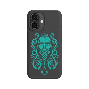 iPhone 16 SolidX 黑 - Assassin's Creed - Valhalla - Viking Art