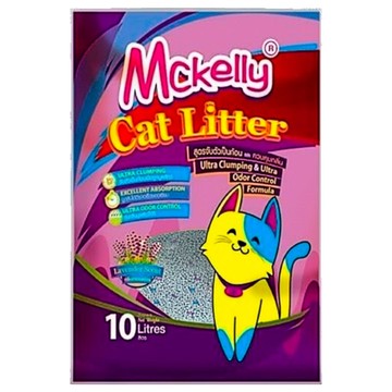 Mckelly 繽紛貓砂系列 粗球砂 10L  薰衣草香  1袋