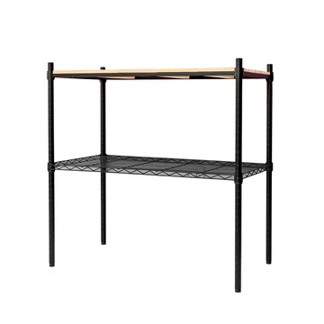 dayneeds 松木 90x45x90cm二層烤漆層架 多款可選