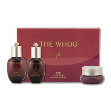 WHOO 后 津率享時光駐顏3件組（精華露 20ML + 精華乳 20ML + 滋養膏 4ML）