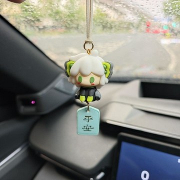 高顏裝飾🎆  Q版羅小黑戰記車掛動漫創意手工汽車掛件平價禮物可愛車載掛件  汽車掛件