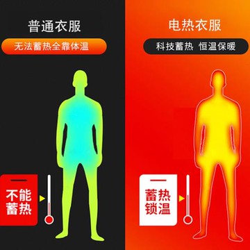 冬季黑科技加熱背心智能充電馬甲