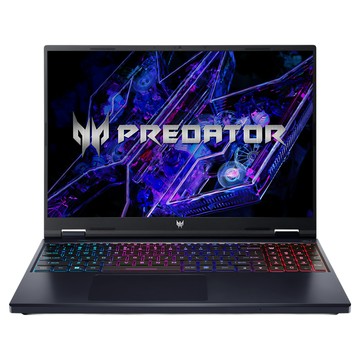 acer 宏碁 Predator 筆記型電腦 16吋 WUXGA 1920 x 1200 IPS 180Hz 霧面/i7-14700HX/RTX4050-6G-GDDR6 原廠保固  黑色  512GB SSD  16GB DDR5  Windows 11  PHN16-72-7