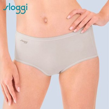sloggi-COMFORT CARE經典舒適系列高腰小褲 迷霧灰
