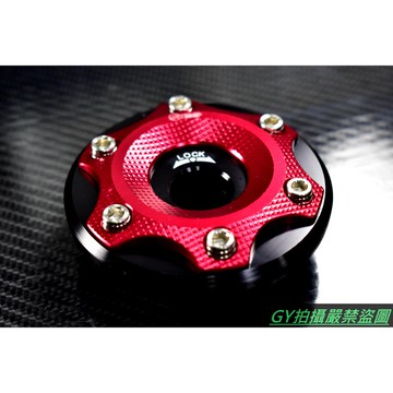 K&S CNC 鋁合金 油箱蓋 油桶蓋 3D油箱蓋 BWS125 BWS X 大B 紅色