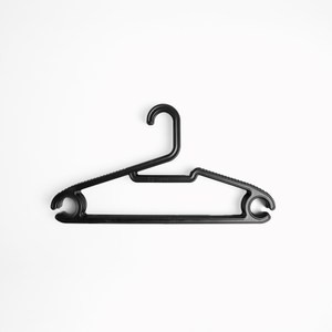 REAL環保多功能衣架7入組 黑