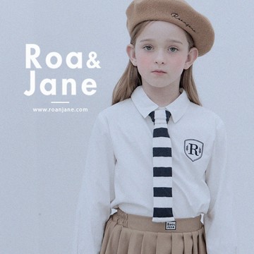 韓國專櫃 RoanJane 波士頓象牙白襯衫
