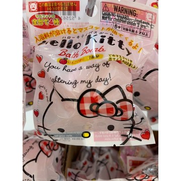 大創 DAISO 三麗鷗 Hello Kitty 公仔泡澡球