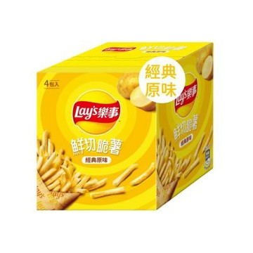 樂事 鮮切脆薯經典原味口味72g/盒