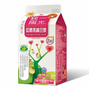 統一陽光低糖高纖豆漿400ml※實際到貨效期約4天以上