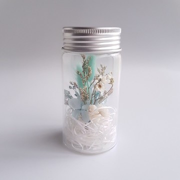 清透玻璃瓶乾燥花小瓶花 小 藍色系推薦 Pinkoi 設計購物網站 Line購物