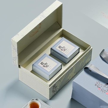 高檔茶葉包裝盒空禮盒紅茶金駿眉巖茶綠茶3兩裝小罐伴手禮茶葉盒