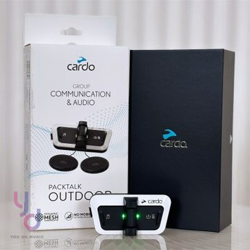Cardo PACKTALK OUTDOOR 戶外運動 滑雪 騎車 通訊 藍牙耳機 【單入組】無線 IP67 防塵 防水 公司貨