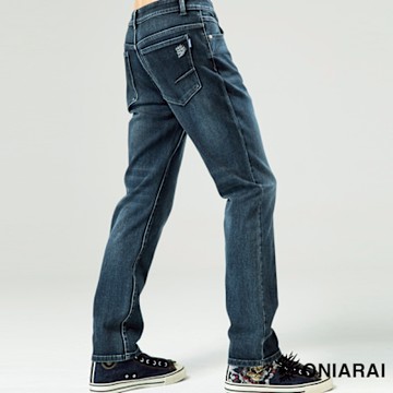 鬼洗 BLUE WAY – 756全方位瞬移舒適丹寧直筒褲